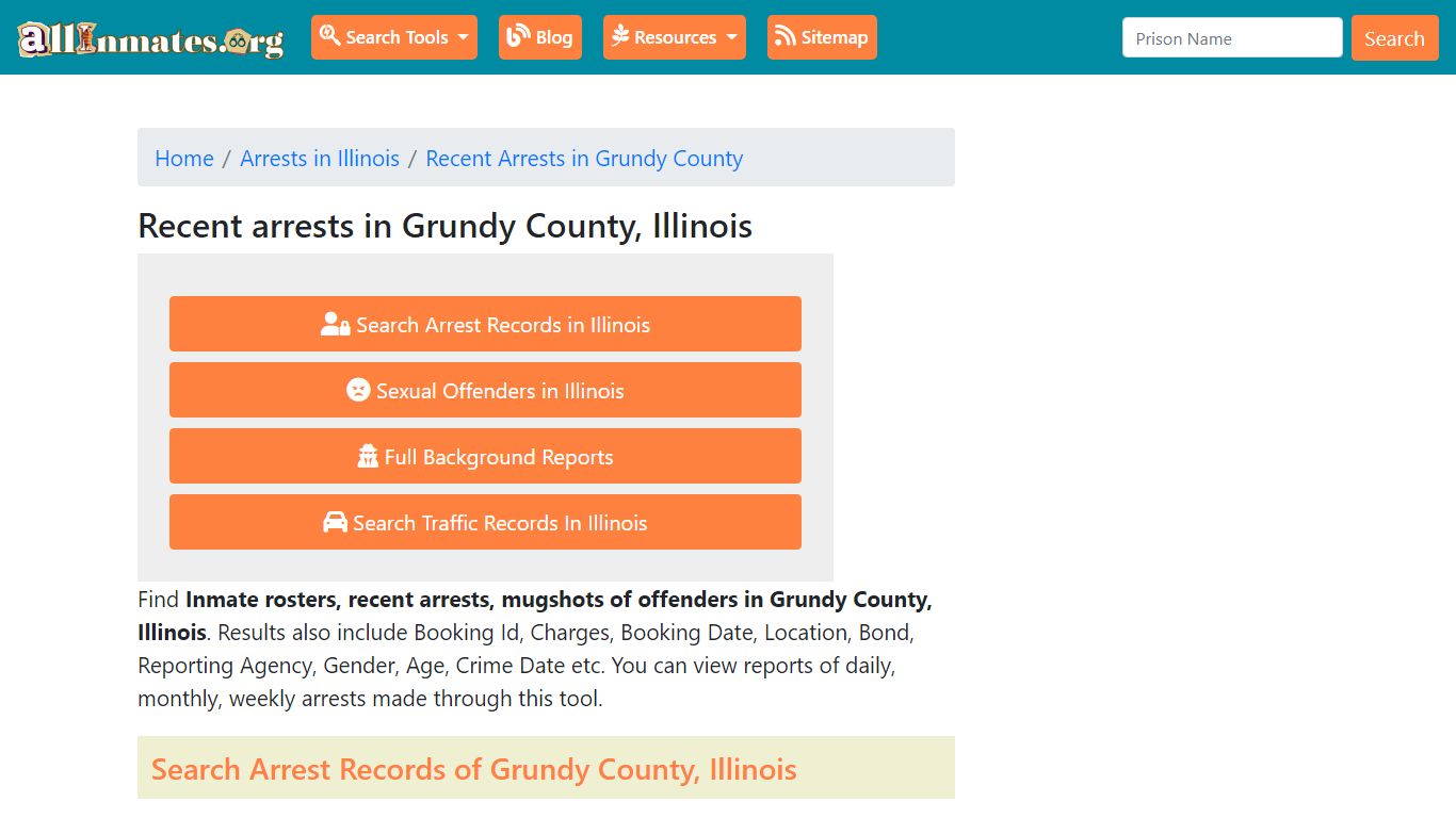 Recent arrests in Grundy County, Illinois | Mugshots, Rosters, Inmates ...