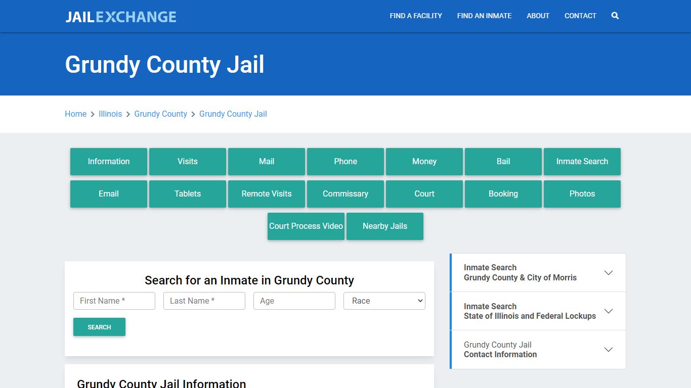 Grundy County Jail Roster Lookup, IL, Inmate Search